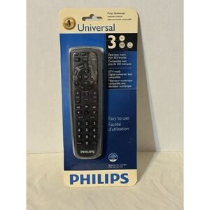 NEW! Philips SRP1003/27 Universal Remote Control sealed manufacturer's packaging